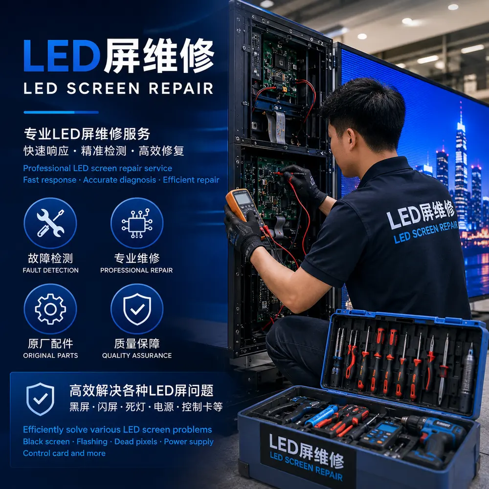 LED screen repair service in Los Angeles